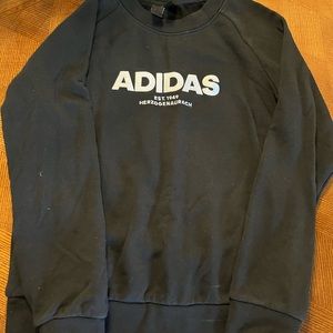 Black Adidas size medium crewneck sweatshirt